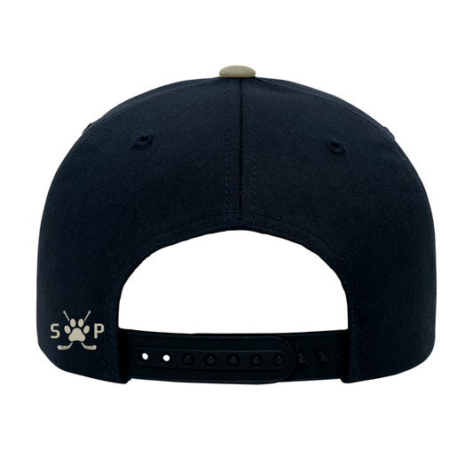 Signature Puff Hat – “Love Dogs. Play Hockey.”